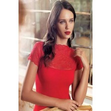 Şahinler Bayan Likralı Dantelli Atlet B625