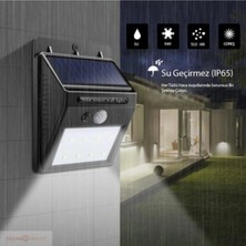 Hareket Sensörlü Solar Dış Mekan Lambası