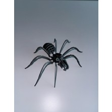 Metal Örümcek Figürü – 1.5 mm Sac Metal, Dekoratif ve Koleksiyonluk