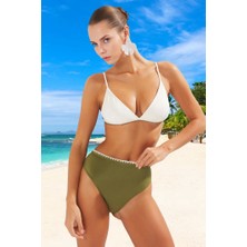 Tasarım Bikini Takımı Yüksek Konfor Hızlı Kuruyan Özel Plaj ve Havuz Için