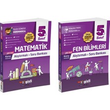 Gizli Yayınları 5. Sınıf Matematik - Fen Bilimleri Alıştırmalı Soru Bankası