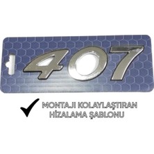 Peugeot 407 Yazısı 8665CJ