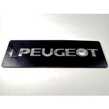 Peugeot Uyumlu 207 Bagaj Yazısı 137MM-15MM