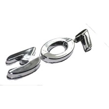 Peugeot Uyumlu 301 Krom Bagaj Yazısı 3m 3D Abs