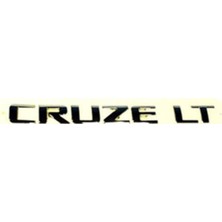 Cruze Lt Siyah Bagaj Yazısı 3A 3D 3ABS