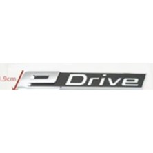 E Drive Krom Bagaj Yazısı 3A 3D 3ABS