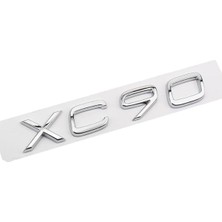Volvo Uyumlu XC90 Krom Bagaj Yazısı A++ Kalite Ithal Ürün