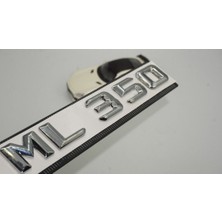 ml 350 Bagaj Krom Metal 3m 3D Yazı Logo