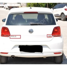 Volkswagen Polo ve Tsı Krom Yazı Seti 2'li