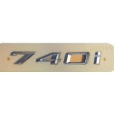 740I Krom Bagaj Yazısı 3A 3D 3ABS