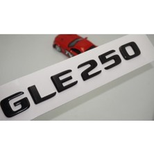 Gle 250 Bagaj Parlak Siyah Abs 3m 3D Yazı Logo Uyumlu