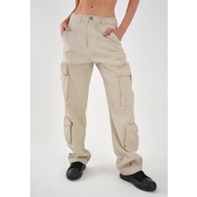 Alexandergardı Düşük Bel Kargo Cepli Pantolon