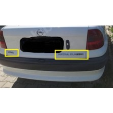 Astra Classic & Opel Bagaj Yazısı Seti 2'li Paket