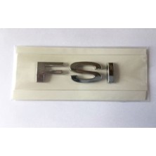 Volkswagen Jetta 2006 - 2011 Fsi Düz Arka Bagaj Yazısı