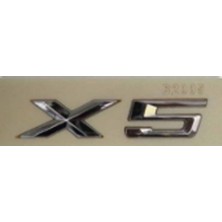 X5 Krom Büyük Bagaj Yazısı 3A 3D 3ABS