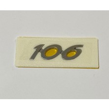 Peugeot 106 Bagaj Yazısı
