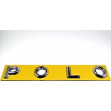 Volkswagen Polo Bagaj Yazısı (2019-2020)(165MM-22MM)