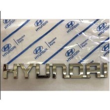 Hyundai Uyumlu Bagaj Yazısı Getz -1.5 cm x 10 cm Ölçüsünde
