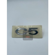 Citroen Uyumlu C5 Model Yazısı