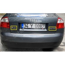 Audi A4 & 1.9 Tdı Bagaj Yazısı Seti 2'li Paket