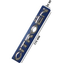 Citroen C5 - X7 Yazı 225 mm - 30 mm Citroen Oem Yazı