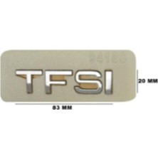 Tfsı Krom Bagaj Yazısı 3A 3D 3ABS