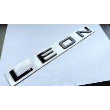 Seat Uyumlu Leon Boşluklu Piano Black Bagaj Yazısı A++ Kalite