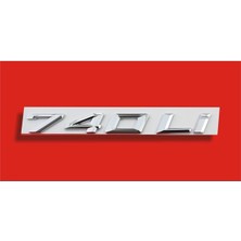 Bmw 740 Li Krom Bagaj Yazısı Ithal Ürün A++ Kalite