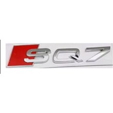 S Q7 Krom Bagaj Yazısı 3A 3D 3ABS