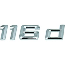 Bmw E81 E87 F20 F21 116D Tip Bagaj Yazısı |