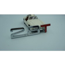 2.8 T Bagaj Krom Metal 3m 3D Yazı Logo Ürün