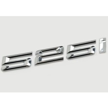 Bmw 525I Krom Bagaj Yazısı Ithal Ürün A++ Kalite