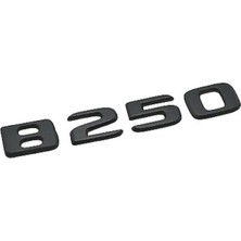Mercedes Uyumlu B250 Piano Black Bagaj Yazısı