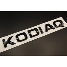 Skoda Uyumlu Kodiaq Piano Black Bagaj Yazısı