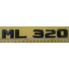 Mercedes Uyumlu Yazı ml 320 Siyah