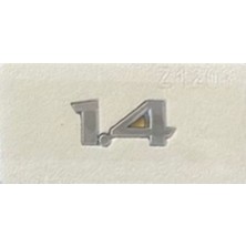 Opel Uyumlu 1.4 Krom Yazı Yeni Model