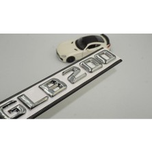 Glb 200 Bagaj Krom Metal 3m 3D Yazı Logo