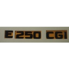 Mercedes Uyumlu Yazı E 250 Cgı Siyah