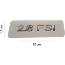 Volkswagen Uyumlu 2.0 Fsı 1.7*10 cm Krom Yazı