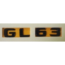 Mercedes Uyumlu Yazı Gl 63 Siyah