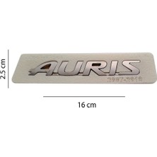 Toyota Uyumlu Auris Bagaj Yazısı 3m 3D Abs