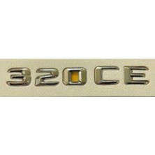 Mercedes Uyumlu Yazı 320 Ce Krom