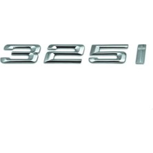 Bmw 325I Krom Bagaj Logosu