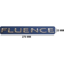 Renault Fluence Bagaj Yazısı - Fluence Bagaj Yazısı - Bagaj Yazı Fluence