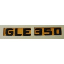 Mercedes Uyumlu Yazı Gle 350 Siyah