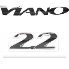 Mercedes Viano 2.2 2004 - 2011 Arka Bagaj Yazısı Krom