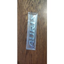 Auris Bagaj Yazısı 2006 - 2018 Modeller Arası Uyumludur Oem  Ithal Krom Kaplama