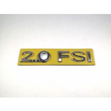 Volkswagen Uyumlu Golf Passat Jetta 2.0 Fsı Bagaj Yazı 100MM-17MM