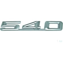 Bmw E39 540 Arka Bagaj Yazısı Krom