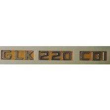Mercedes Uyumlu Yazı Glk 220 Cdı Krom
